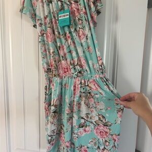 Posh peanut girls romper size 10-12 NWT